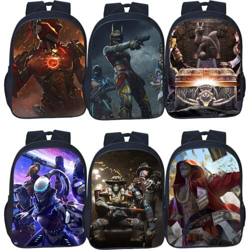 16 Inch Free Fire Backpack Anime Cosplay Zipper School Bag Boys Girls Bag Cartoon Casual Men Travel Double-layer Knapsack