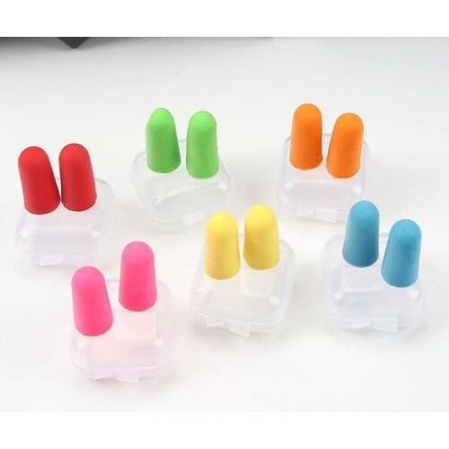 Noise Reduction and Sound Insulation Earplugs Sleep Noise Prevention Ear Protection Sleep Learning Mute Snoring Silencer Box