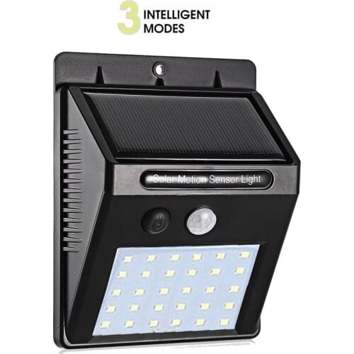 Solar Garden Light LED Solar Lamp Motion Sensor Waterproof Outdoor Lighting Decoration Street Lights Security Wireless Wall Lamp