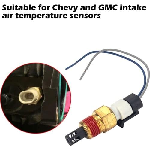 VODOOL Intake Air Temperature Sensor IAT MAT ACT Kit for GM S15 S15 Jimmy SAFARI Sonoma Syclone Typhoon 25036751 25037225
