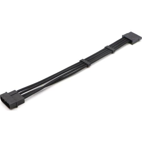 10pcs/Lot 30cm IDE Molex 4Pin to Sata Power Adapter Cable with 2pcs Cable Comb