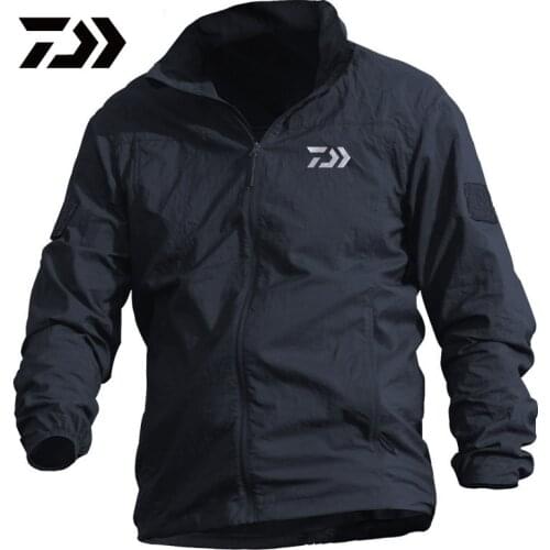 2021 Daiwa Fishing Breathable Fishing Clothing Waterproof Fishing Shirts Long Sleeve Fishing Jacket Quick Drying Fishing Clothes
