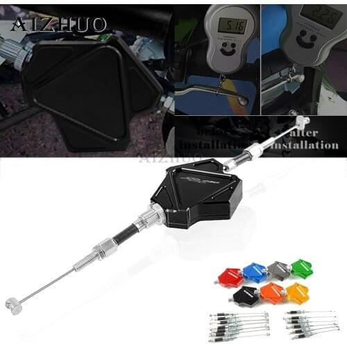 Motorcycle CNC Aluminum Stunt Clutch Lever Easy Pull Cable System For Honda SL230 SL 230 MOTARD 1997 1998 1999 2000 2004