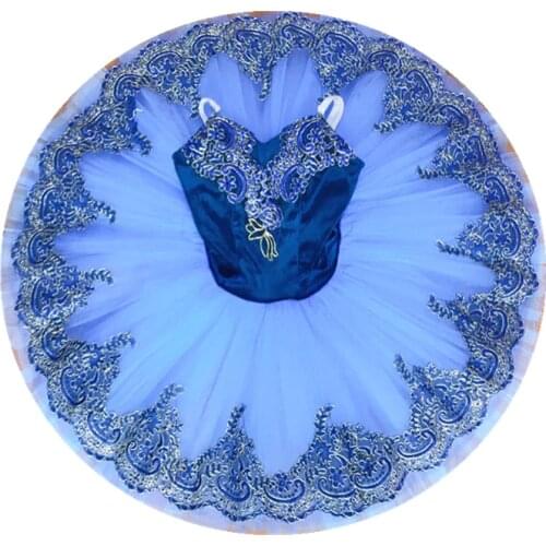 Girls Ballet Dress Swan Sleeping Beauty Professional Ballet Tutu Ballerina Party Child Kids Pancake Tutu Stage Dance Costumes