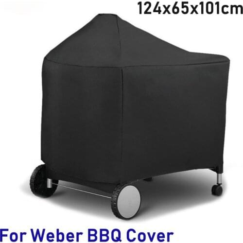 Weber Bbq Cover Waterproof for Weber 7152 Grill Cover Barbeque Accessories Dustproof Kitchen Dining Bar Home Garden
