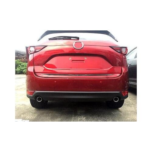 Chrome Rear Tailgate Door Trunk Lid Cover Trim For Mazda CX-5 2nd Gen 2017 2018