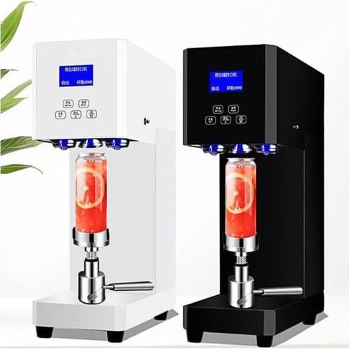 Intelligent cans sealing machine tea shop easy sealing cup machine commercial bubble water drink sealing machine