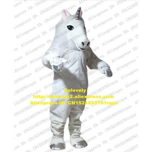 Single Angle Horse DOO JOYUNICORN UNIMON Ainkhuern Unicorn Mascot Costume Adult Cartoon Carnival Fiesta Major Events zz8194