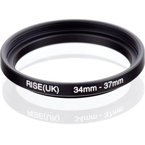 Original RISE(UK) 34mm-37mm 34-37mm 34 to 37 Step Up Ring Filter Adapter black