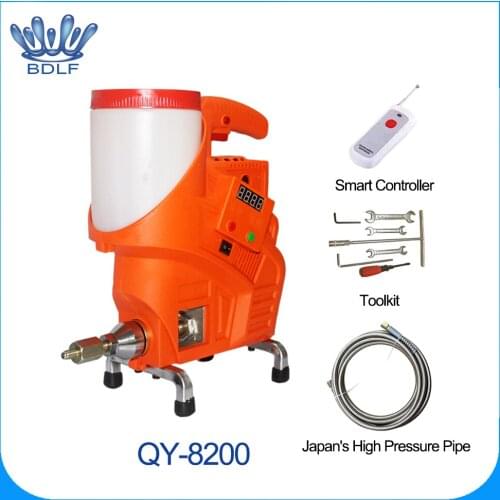 QY8200 Remote control PU machine for wall leakage