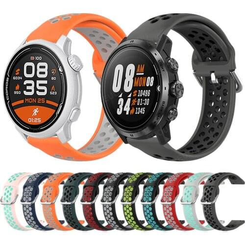 Sports Silicone Band For COROS APEX Pro/APEX 46mm 42mm Watchband Wristband For COROS PACE 2 Strap Bracelet Replace Accessories
