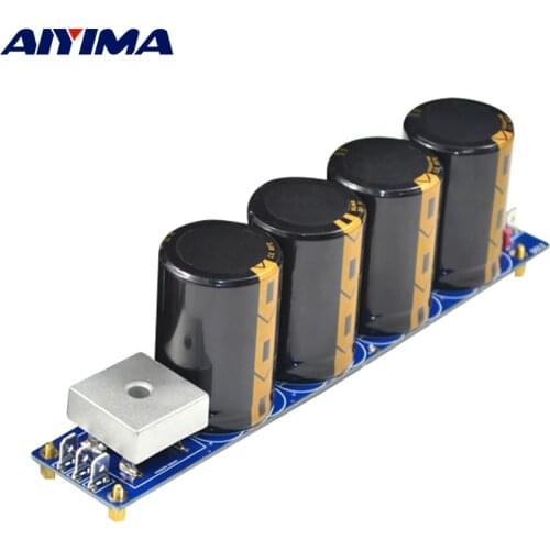 AIYIMA 50A Power Amplifier Rectifier Filter Board 10000UF 80V Class A Audio Amplifier Board DIY Home Sound Theater