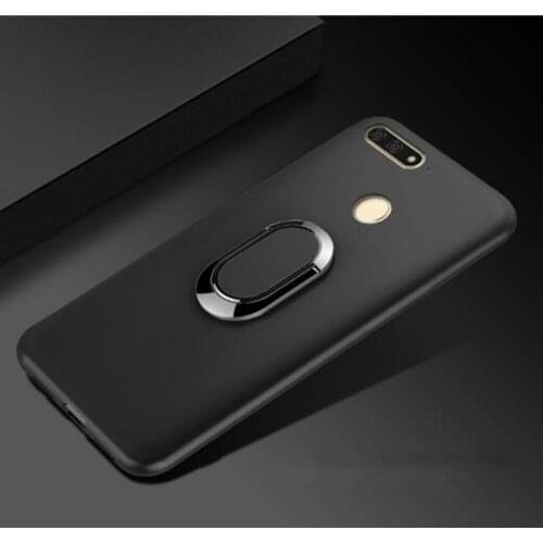 Honor 7C AUM-L41 Russia Version 5.7 inch Case luxury Soft Black silicone Funda for Huawei Honor 7C 7 C Honor 7C AUM-L41 Cover