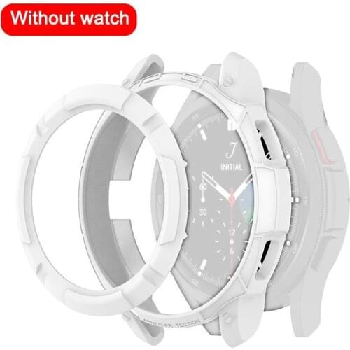 Tpu Case For Galaxy Watch 4 46mm 42mm Silicone Protect Watchcase For Samsung Galaxy Watch 4