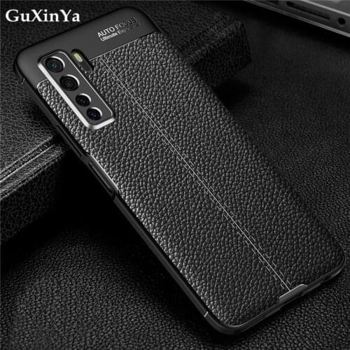 Phone Case Nova 7 SE Cover Luxury Leather ShockProof TPU Protective Back Case For Huawei Nova 7 SE Funda Nova 7 SE Coque 6.5"