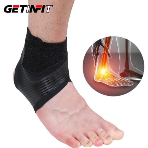 Getinfit 1PCS Ankle Brace Basketball Volleyball Running Pressurized Ankle Sprains Stable Ligament Prevent Re-Injury