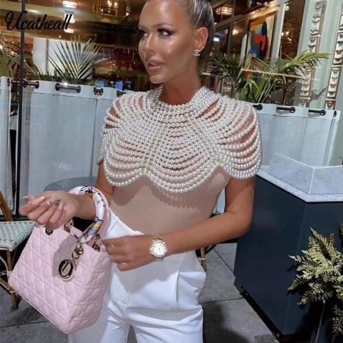 Summer Style Fashion Pearl Jewelry Tassel Bod Hollow Out Plated Matching Accessories Long Necklace For Women