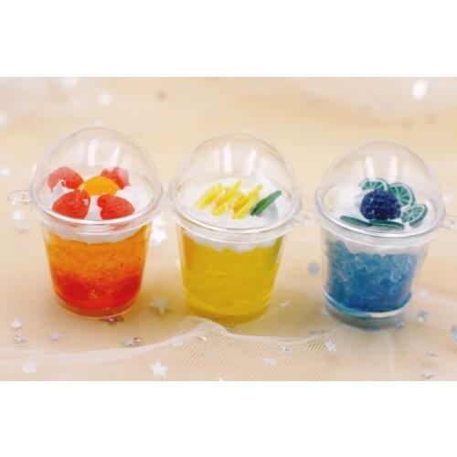 1pcs 1/6 Scale Miniature Dollhouse Mini Ice-cream Cup miniatural mousse cup for blyth 1/3 1/4 1/6 bjd Dollhouse Toys photo props