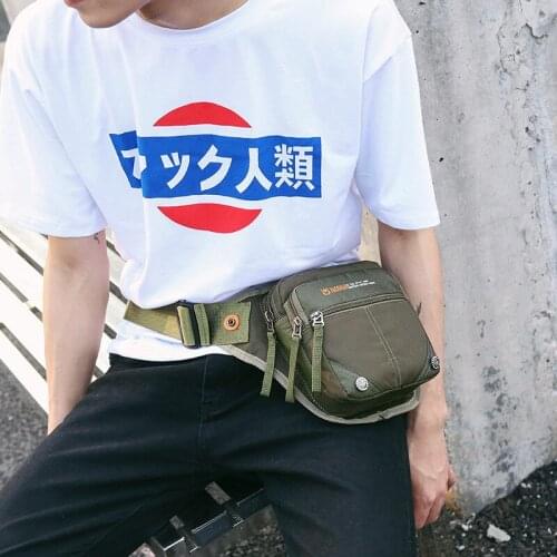 New Outdoor Cycling Belt Bag Multilayer Storage Mens Cross-body Chest Bag Fashion Mountaineering Casual Running Bodypack