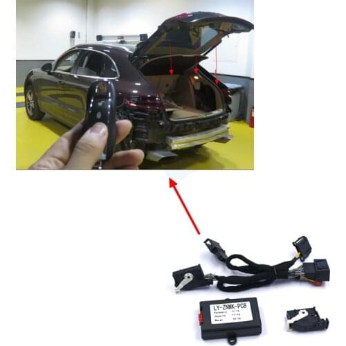 PLUSOBD Auto Power Window Closer Remote Control Car Module For Porsche For Panamera Macan Cayenne Remote Trunk Close By Key