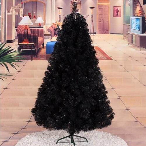Christmas New Year decoration 1.5 m / 150cm encryption Christmas tree black Christmas tree decoration and gifts mall