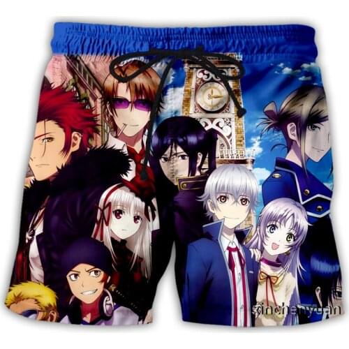 Xinchenyun New Men/Women K Missing Kings 3D Printed Casual Shorts Fashion Streetwear Men Loose Sporting Shorts A45