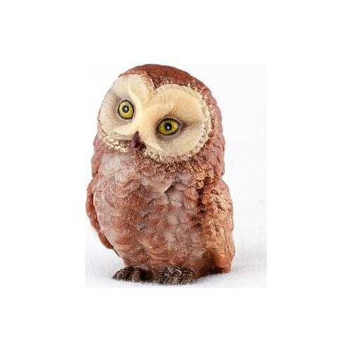 Silicone Mold Candle Molds Shape Silicone Soap Mould Handmade Soap Making Diy Decorations Aroma Stone Moulds Animals Mold Owl
