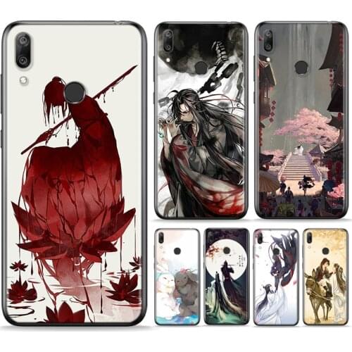 Mo Dao Zu Shi Silicone Cover For Huawei P Smart 2021 2020 Z S Plus Mate 30 20 10 Pro Lite 2019 2018 Phone Case