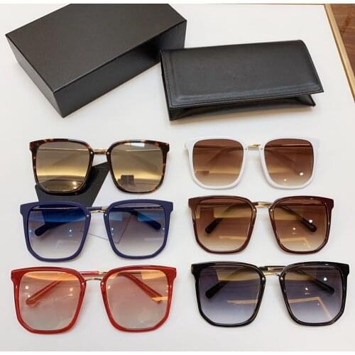 Brand Designer Womens Sunglasses Luxury Brand Female Shades UV400 Sunglasses Oversized Metal Womens Glasses Ins Sunglasses