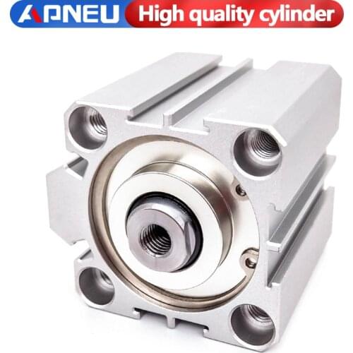 Air Cylinder SDA series Pneumatic Compact airtac type 16 20 25 32 40 50 63mm Bore to 5 10 15 20 25 30 35 40 45 50mm Stroke