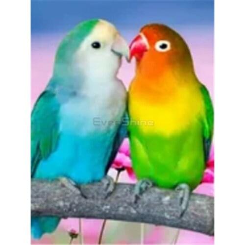 Bird Animal DIY Cross Stitch 11CT Embroidery Kits Craft Needlework Set Cotton Thread Printed Canvas Home Decoration Room