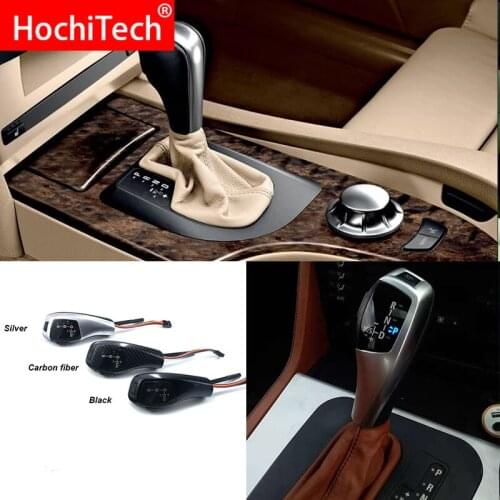 High Quality LED Gear Shift Knob Shifter Lever for BMW 5 Series 2004 2005 2006 E60 Sedan Pre-LCI Pre-facelift Car Accessories