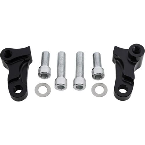 Motorcycle 1.75" 1-3/4" Rear Drop Lowering Kit For Harley Dyna Wide Glide Low Rider Street Bob Fat Bob 06-17