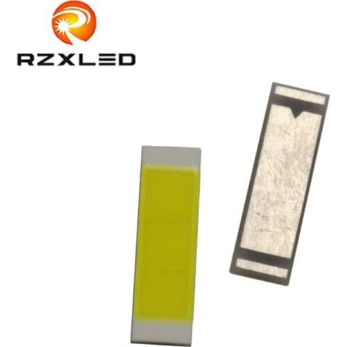 100PCS/LOT 1.8*6MM 9V 1A LED Warm White 3000K Amber 6000K 1860Package SMD COB Lamp For Car Headlights