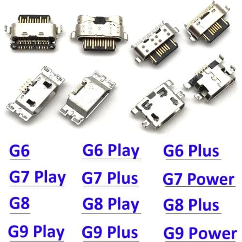 New Micro Mini USB jack socket connector charger Charging Port For Motorola Moto G3 G4 G5 G5S G5S G6 G7 G8 Power Plus Play