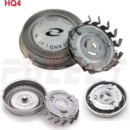 Poleet 3set/Lot Shaver Head HQ4 Replacement For Philips Razor Blade HQ3 HQ851 HQ912HQ136 HQ56 PQ202 HQ5820 HQ36 Shaving Head