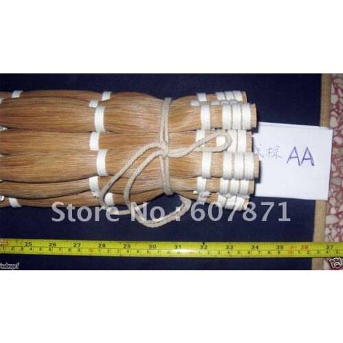 500g 70-80cm violin bow horse hair white mongol #3