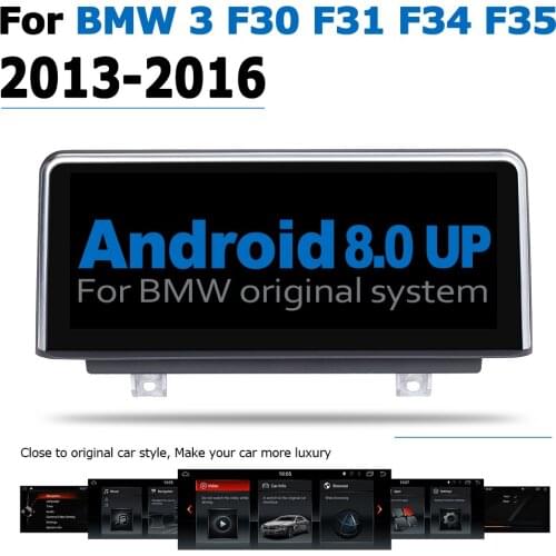 Android 8.0 up Car DVD Navi Player For BMW 3 F30 F31 F34 F35 2013~2016 NTB Audio Stereo HD Touch Screen all in one