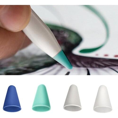 For Apple Pencil Case Stylus Pen Case Smooth Touch S Pen Stylus Nib Cover Protector Case for Apple 1/2 Touch Pen Case 4/8Pcs