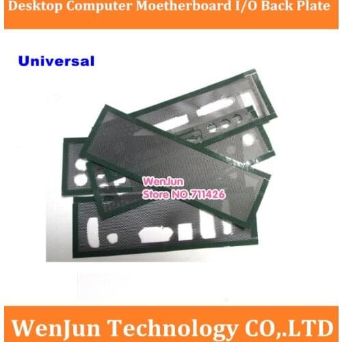 DIY universal General Host Chassis baffle I/O back plate for Desktop computer motherboard free shipping