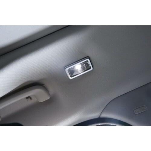 For Land Rover Range Rover Velar 2017 2018 ABS Rear Roof Reading Lamp Light Cover Trim Molding Garnish