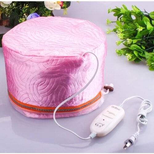 Home Electric Heating Steam Hair Cap Hot Oil hat DIY hair styling tools hair care nutrition hair Adjustable temperature