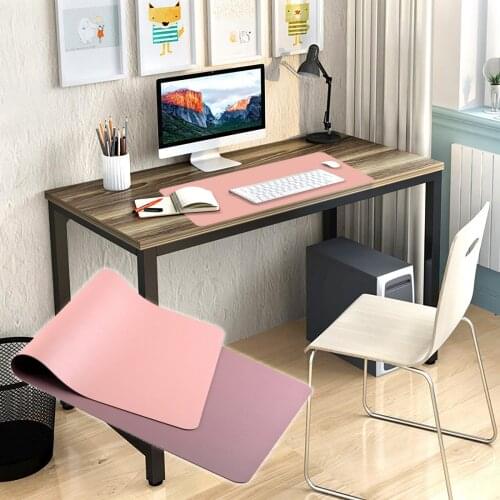 Double Leather mouse mat 60x35cm Multifunctional Desk Mat Waterproof Portable Large Mouse Pad Gamer Computer Mousepad Keyboard