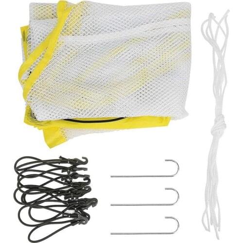 Football Rebound Net Soccer Goal Target Training Aid For Scoring And Finishing(7-A-Side Goal Cloth)