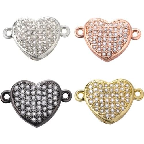 ExquisiteJewelry Crystal Connector for Women Bracelet Necklace Handmade DIY Jewelry Accessories making findings Model