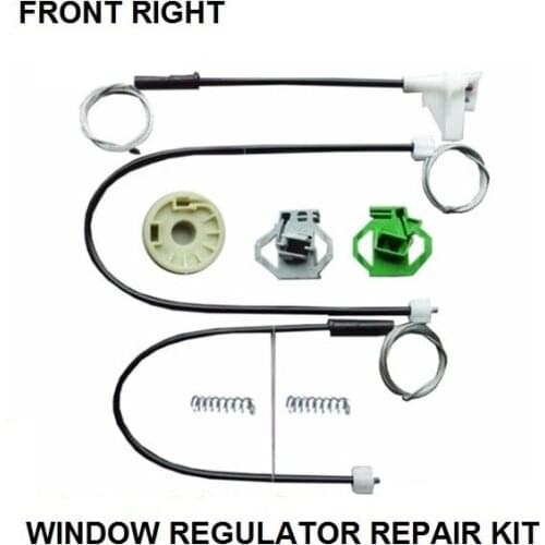 FOR SEAT INCA 6K9 1995-2003 BOX WINDOW REGULATOR REPAIR KIT FRONT-RIGHT