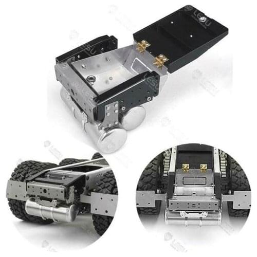 LESU Metal Battery Box Rear Beam Set for 1/14 RC DIY TAMIYA Model Tractor Truck TH16419-SMT5