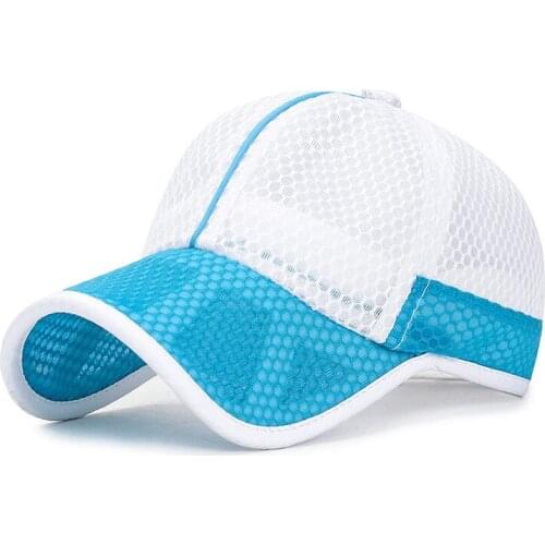 Summer Hat Children Baseball Cap Kids Boys Girls Adjustable Breathable Mesh Caps Outdoor Sunscreen Sun Hat Kids Cap Bone