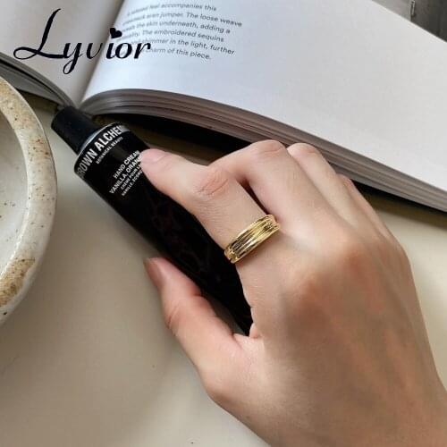 Lyvior Women's Silver Rings