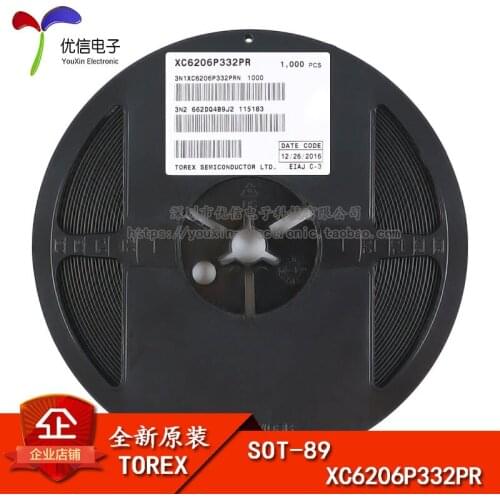 Genuine original XC6206P332PR SOT-89 3.3V LDO LDO